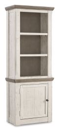 Havalance Left Pier Cabinet in Two-tone W814-33 FedEx/UPS