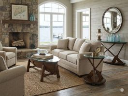 Magnussen Beaufort 3pc Round Occasional Set in Dark Oak  CODE:UNIV21 for 21% Off