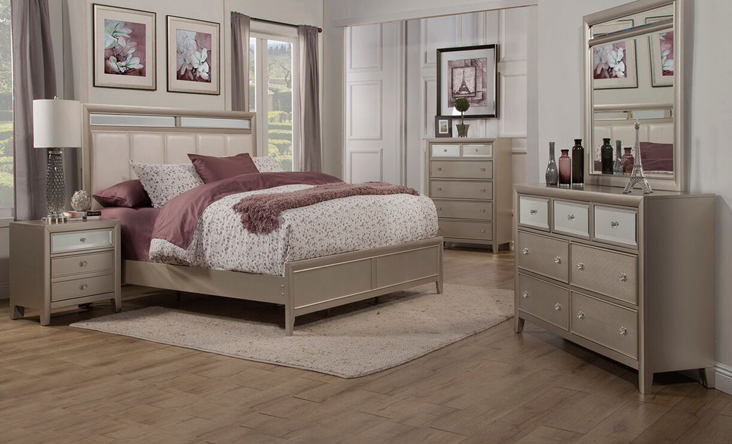 Silver Dreams Collection by Alpine Furniture Silver Dreams Collection by Alpine Furniture